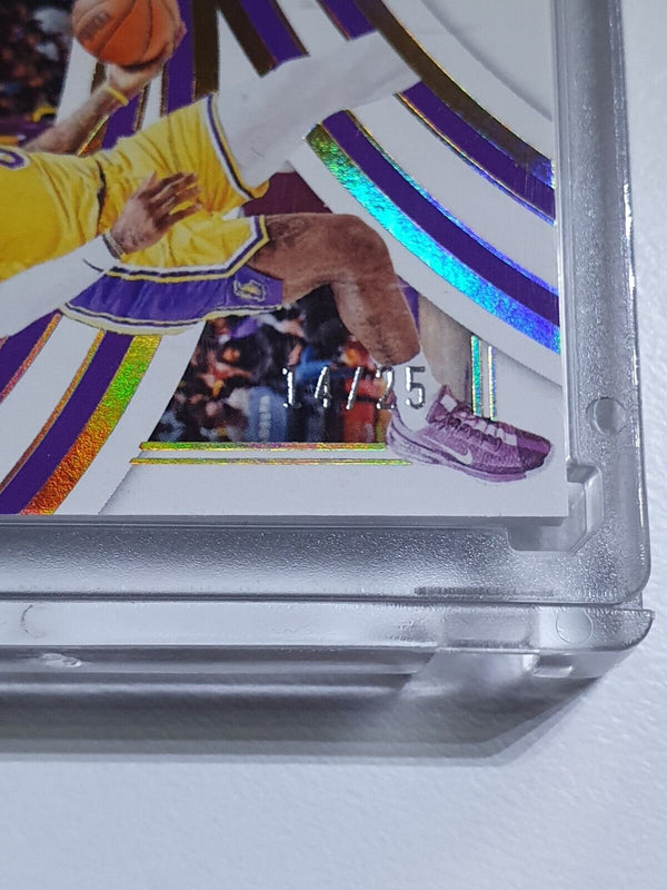 2021 Panini Immaculate LeBron James #PATCH /25 Game Worn Jumbo Jersey - Rare