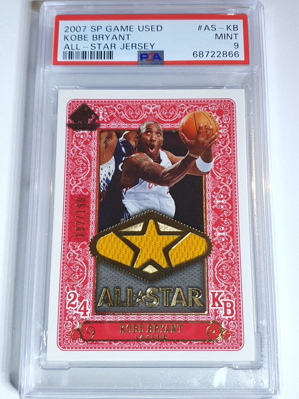 2007 SP Game Used Kobe Bryant #PATCH Game Worn Jersey - PSA 9 (POP 6)