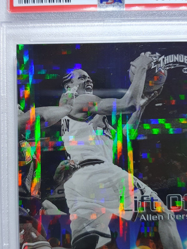 1998 Skybox Thunder Allen Iverson #5 Lift Off Holo - PSA 9 (POP 11)