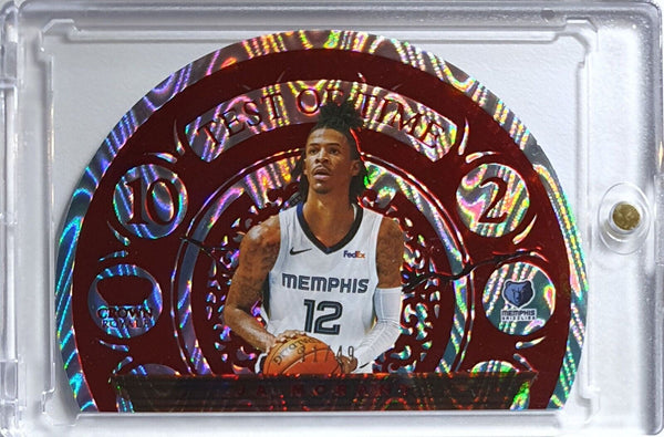 2020 Panini Crown Royale Ja Morant #14 RED Prizm /49 Die Cut - Ready to Grade