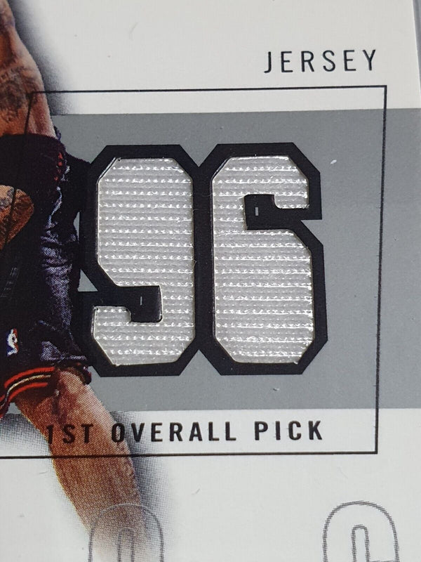2003 Fleer Allen Iverson #PATCH /50 Game Worn Dual Jerseys - Rare