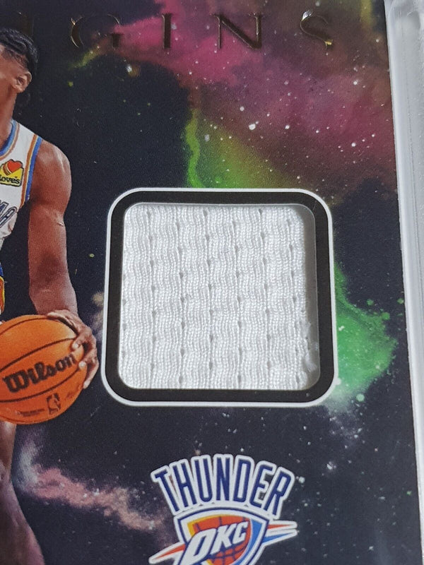 2022 Panini Origins Shai Gilgeous-Alexander #PATCH Game Worn Jersey - Rare