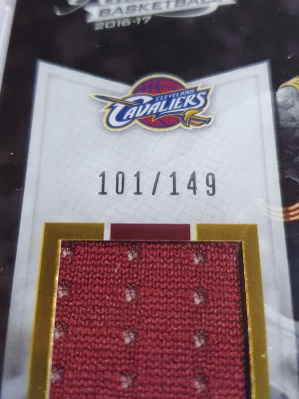 2016 Absolute LeBron James #PATCH /149 Game Worn Jersey - PSA 9 (POP 3)