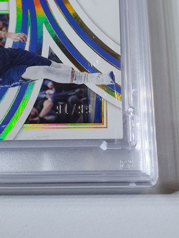 2021 Immaculate Luka Doncic #PATCH /99 Game Worn Jumbo Jersey - PSA 9 (POP 4)