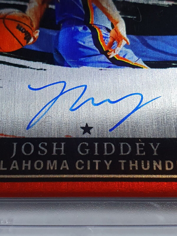 2021 Impeccable Josh Giddey Rookie AUTO FOTL RED /18 RC Autograph - Very Rare