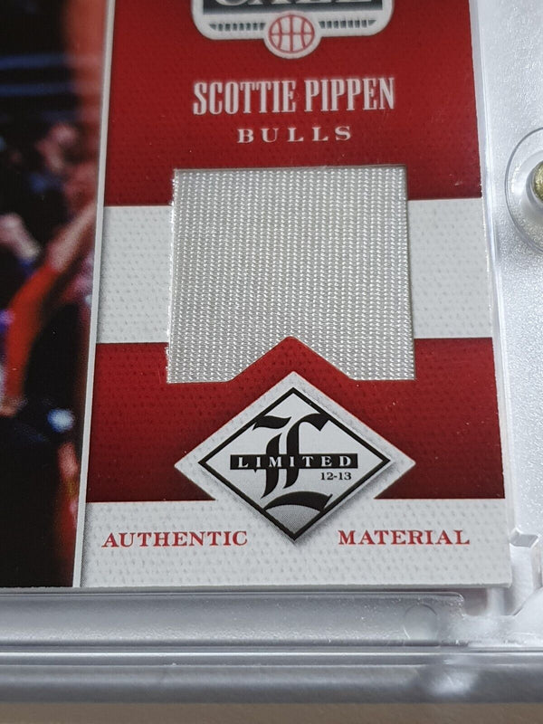 2012 Panini Limited  Scottie Pippen #PATCH /199 Game Worn Jersey - Rare