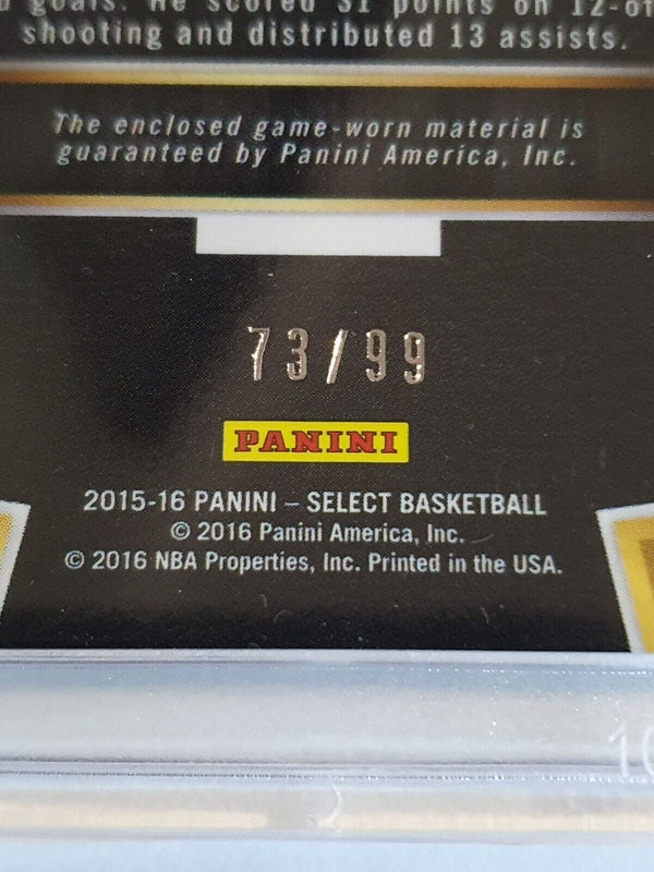 2015 Panini Select LeBron James #PATCH /99 Game Worn Jersey - Rare