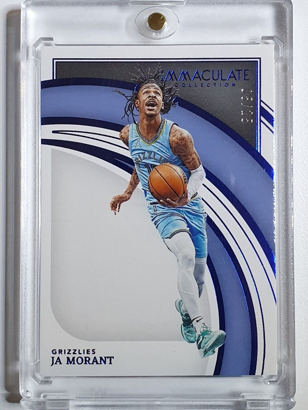 2021 Panini Immaculate Collection Ja Morant #53 BLUE /25  - Ready to Grade