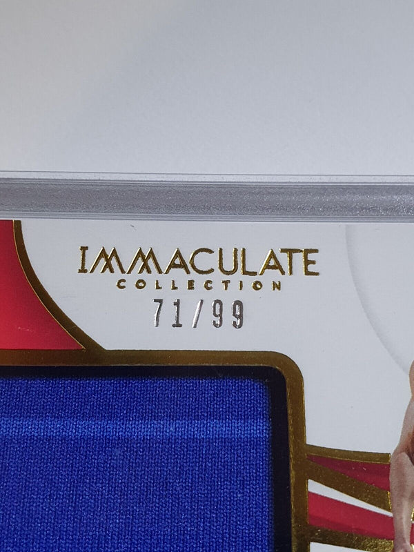 2018 Immaculate Shai Gilgeous-Alexander Rookie PATCH /99 RC 2 Color Game Jersey