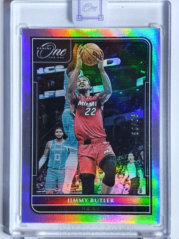 2021 Panini One and One Jimmy Butler #23 HOLO /99 - Panini Sealed