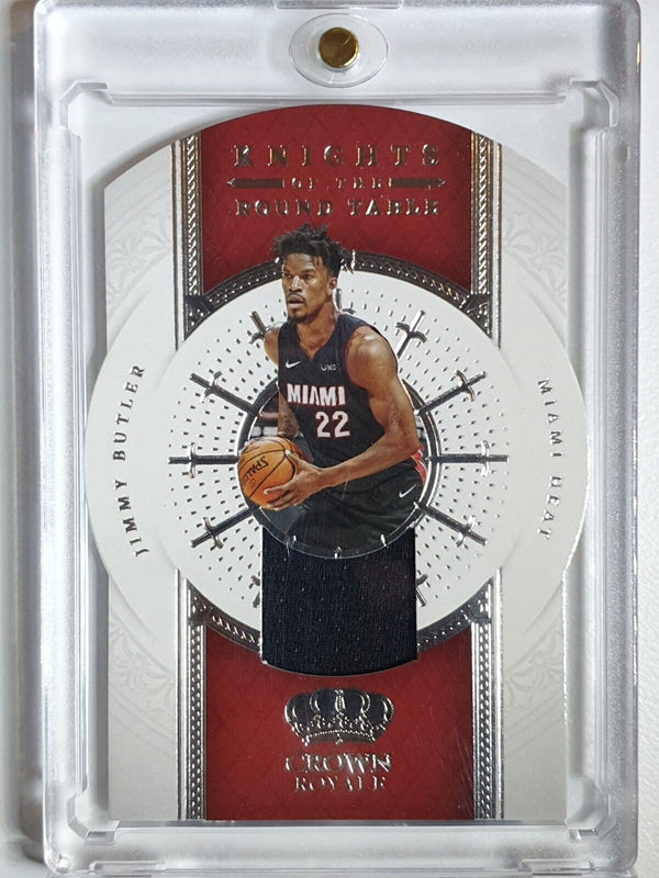 2021 Panini Crown Royale Jimmy Butler #PATCH Game Worn Jersey - Rare