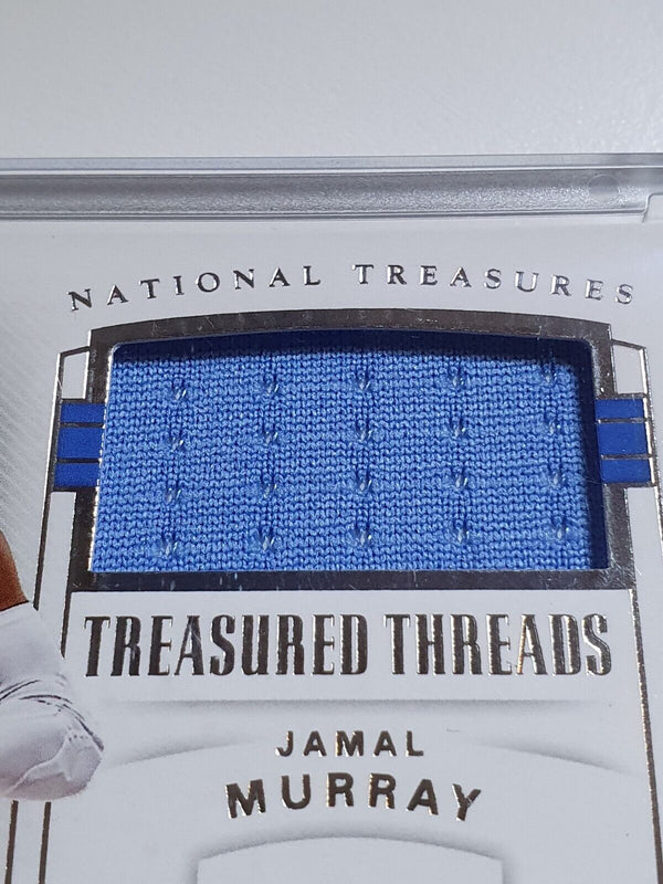 2017 Panini National Treasures Jamal Murray #PATCH /99 Game Worn Jersey - Rare