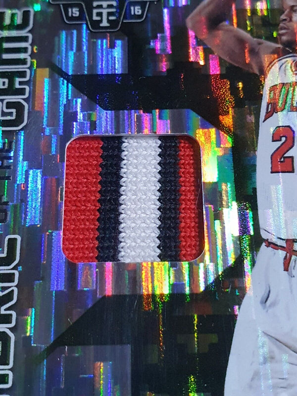 2015 Totally Certified Jimmy Butler #PATCH CAMO /25 Game Worn Jersey - Rare