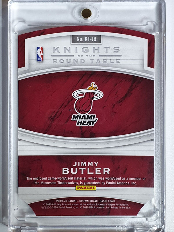 2019 Panini Crown Royale Jimmy Butler #PATCH Game Worn Jersey - Ready to Grade