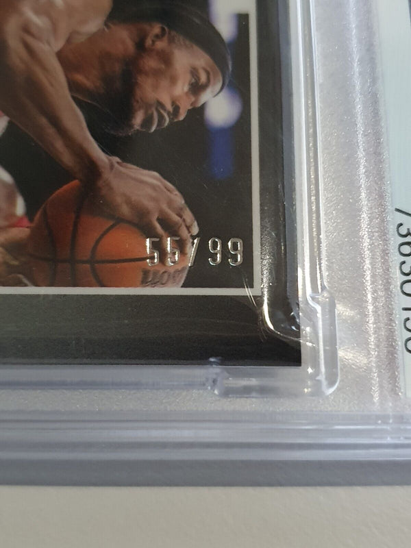 2021 Obsidian Jimmy Butler ELECTRIC ETCH /99 Magnitude Prizm - PSA 9 (POP 2)