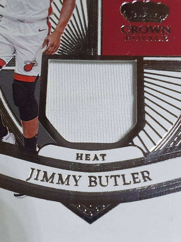 2022 Panini Crown Royale Jimmy Butler #PATCH Game Worn Jersey - Rare