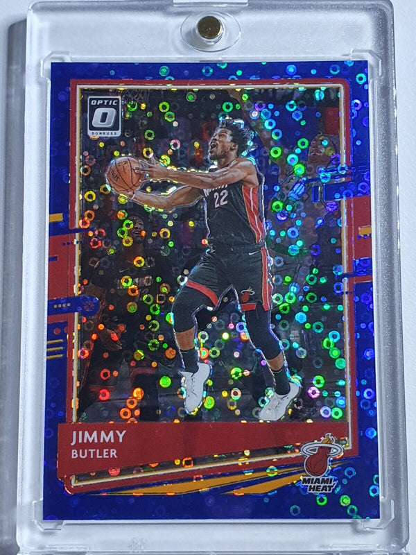 2020 Panini Optic Jimmy Butler #33 FAST BREAK BLUE /50 Prizm - Ready to Grade