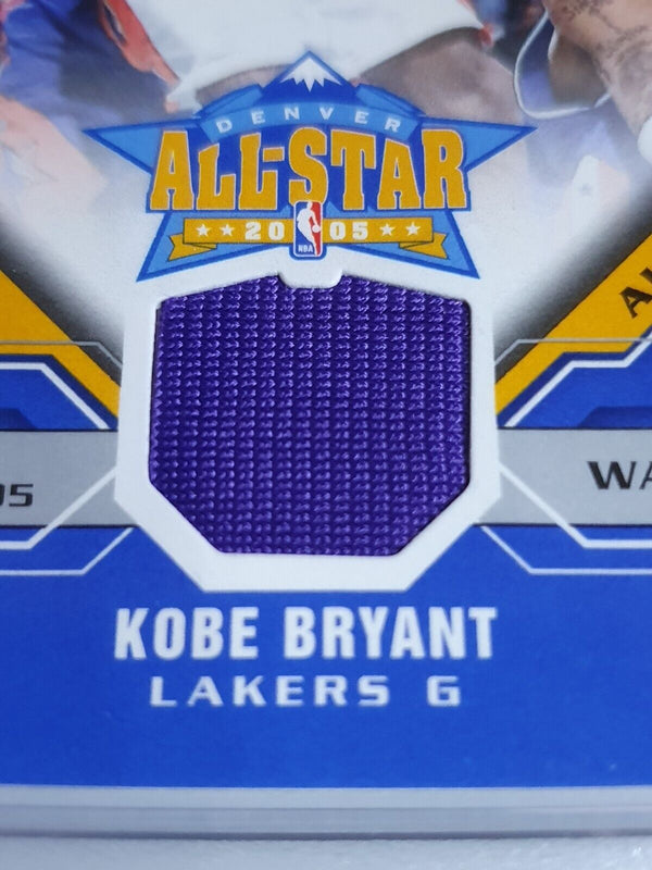 2005 Upper Deck All-Star Kobe Bryant #PATCH Game Jersey - PSA 9 (POP 3)
