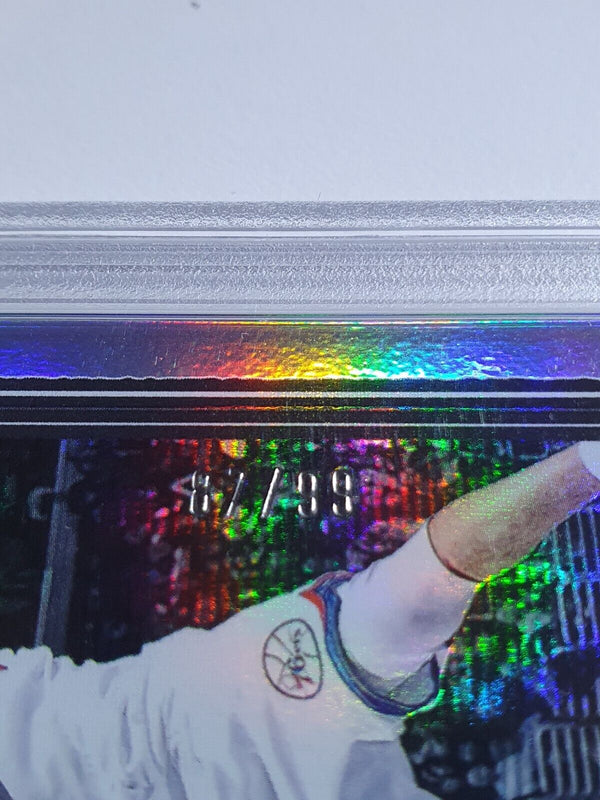 2021 Panini One and One Allen Iverson #155 HOLO /99 - PSA 10 (POP 2)