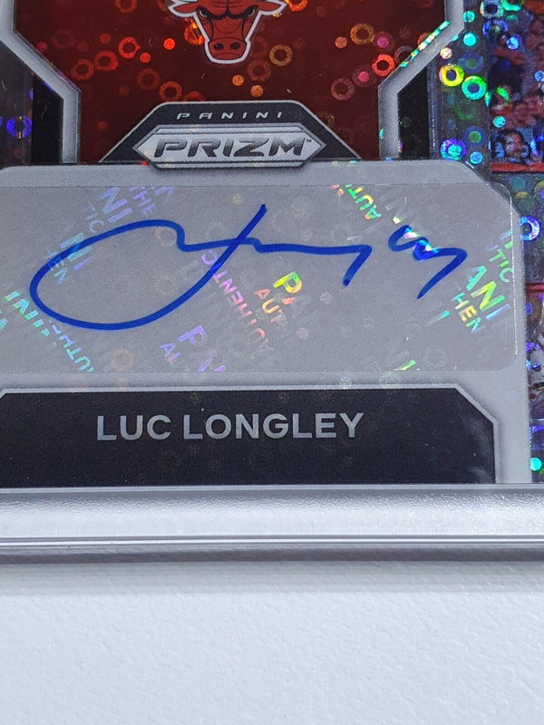 2022 Panini Prizm Luc Longley AUTO FAST BREAK Autographs Holo - Rare