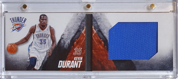 2013 Preferred Kevin Durant #PATCH Booklet /149 Game Worn Jumbo Jersey - Rare