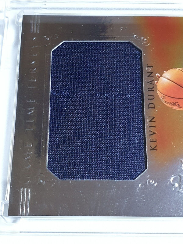 2012 Panini Brilliance Kevin Durant #PATCH Game Worn Jersey - Rare