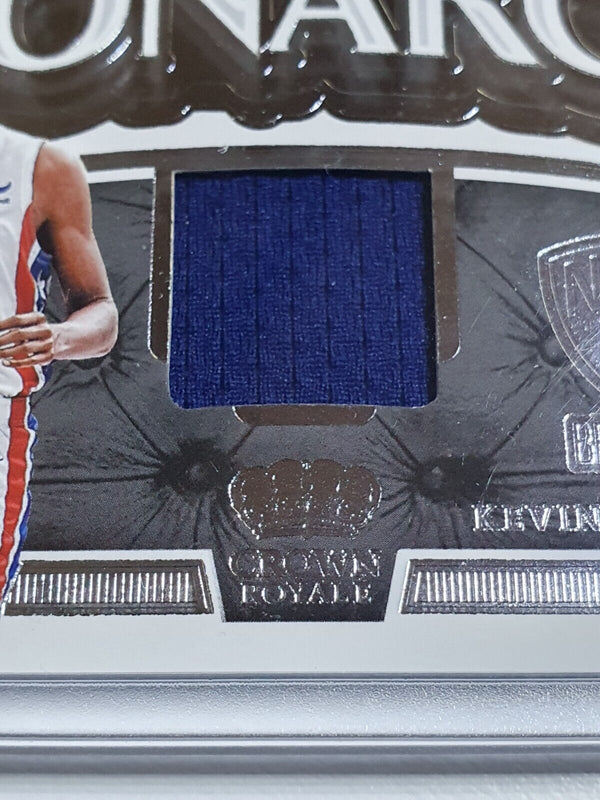 2022 Panini Crown Royale Kevin Durant #PATCH Game Worn Jersey - Rare