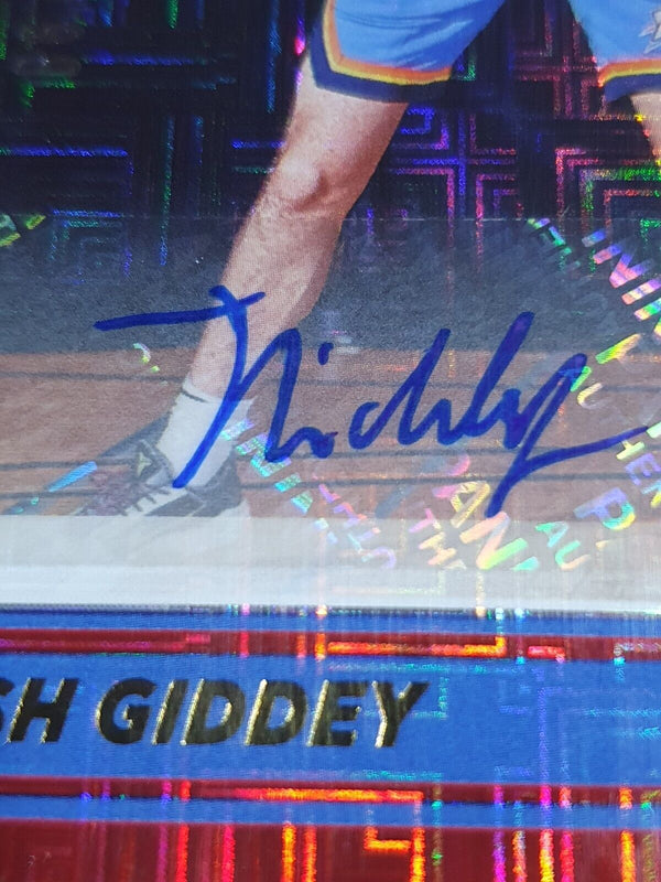 2021 Donruss Josh Giddey AUTO RED CHOICE /99 Signature - PSA 9 (POP 5)