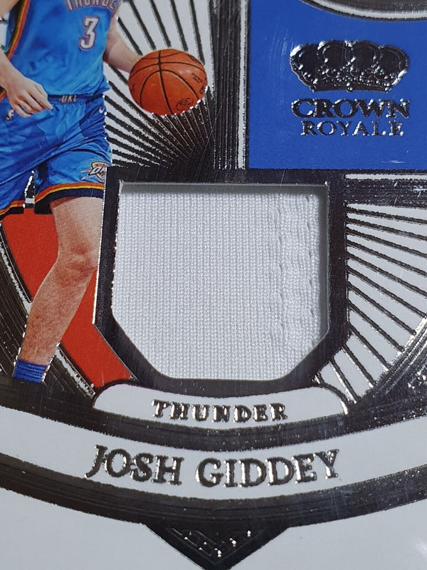 2022 Crown Royale Josh Giddey #PATCH Game Worn Jersey - Rare