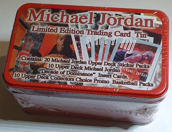 1997 Upper Deck Michael Jordan Limited Edition Trading Card Tin - Factory Sealed