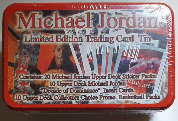 1997 Upper Deck Michael Jordan Limited Edition Trading Card Tin - Factory Sealed