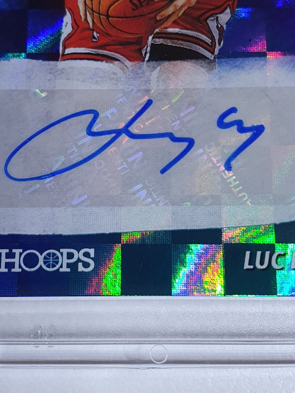 2019 Panini NBA Hoops Luc Longley AUTO RED /25 Hoops Ink - Rare