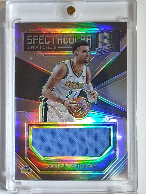2017 Panini Spectra Jamal Murray #PATCH SILVER Prizm /99 Game Worn Jersey - Rare