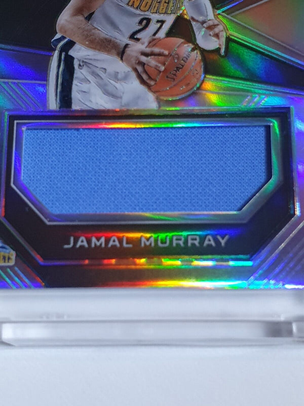 2017 Panini Spectra Jamal Murray #PATCH SILVER Prizm /99 Game Worn Jersey - Rare