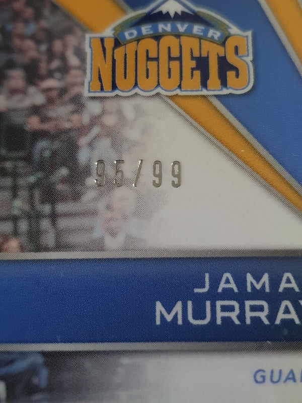 2017 Panini Spectra Jamal Murray #PATCH SILVER Prizm /99 Game Worn Jersey - Rare