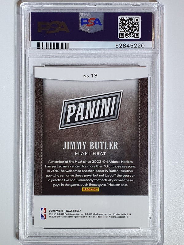 2019 Panini Jimmy Butler #13 GALACTIC WINDOWS /25 Holo - PSA 10 (POP 2)