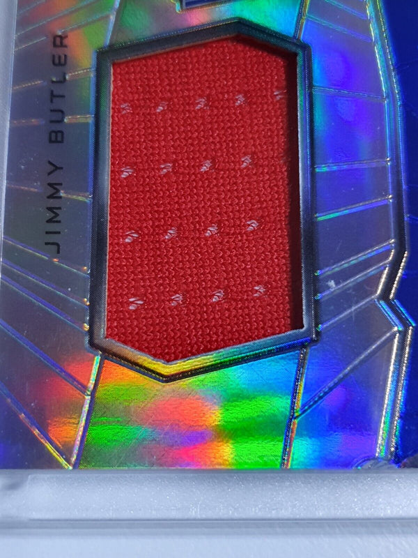 2015 Panini Spectra Jimmy Butler #PATCH BLUE HOLO /49 Game Worn Jersey - Rare