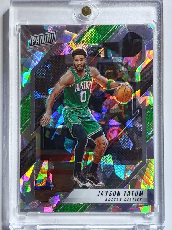 2022 Panini The National VIP Jayson Tatum #30 CRACKED ICE /99 Holo - Rare