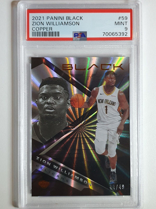 Josh Giddey + Zion Cards - PSA 9