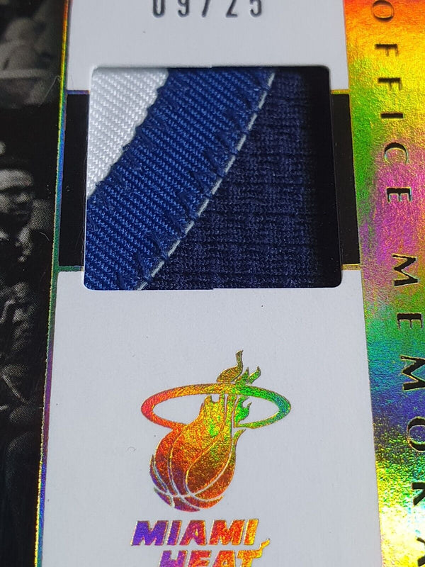 2019 Panini Noir Jimmy Butler #PATCH PRIME /25 Game Worn Jersey - Rare