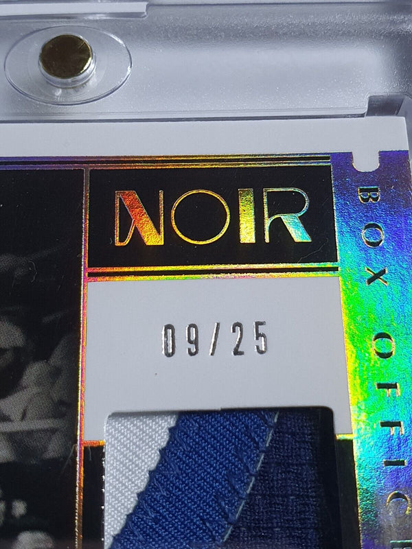 2019 Panini Noir Jimmy Butler #PATCH PRIME /25 Game Worn Jersey - Rare