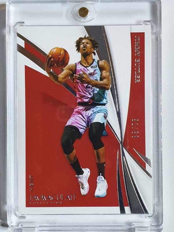 2020 Panini Immaculate Collection Jimmy Butler #12 SILVER Prizm /99 - Rare