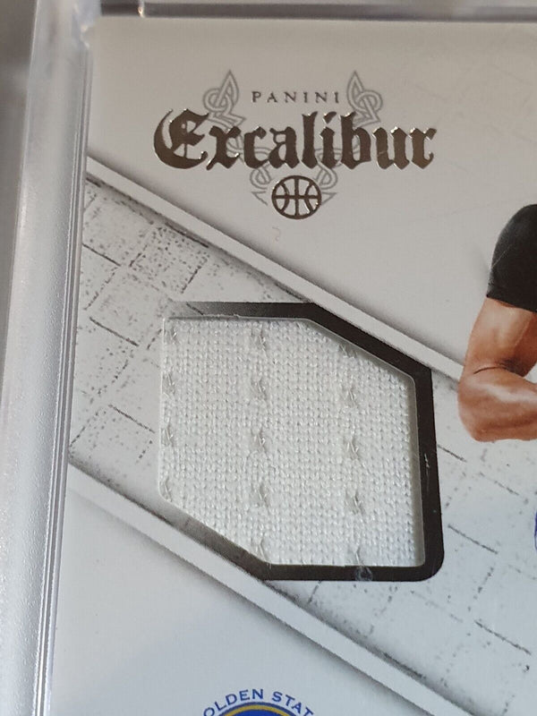 2014 Excalibur Stephen Curry #PATCH Ringing Endorsements Game Worn Jersey - Rare
