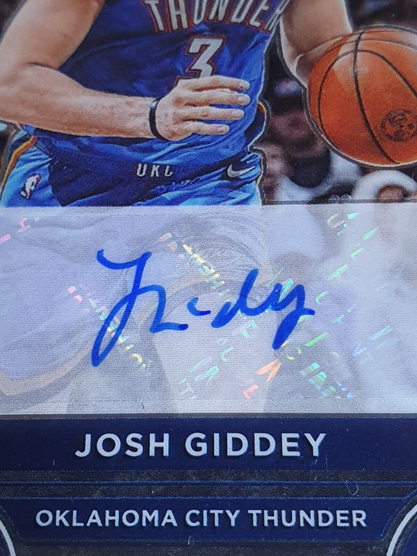 2022 Donruss Optic Josh Giddey AUTO /99 Elite Series Signatures - Ready to Grade