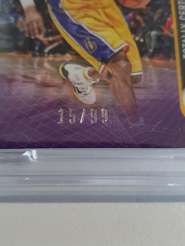 2015 Totally Certified Kobe Bryant PATCH /99 Triple Game Jerseys - PSA 9 (POP 3)