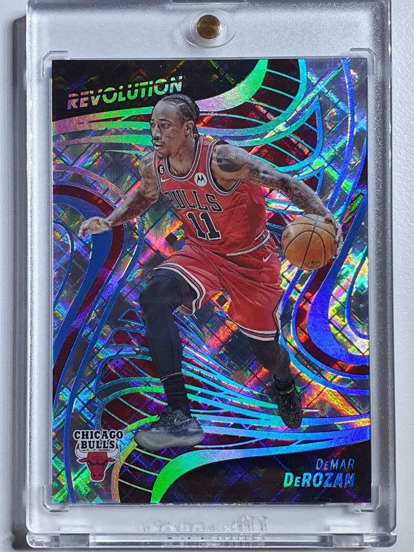 2022 Panini Revolution DeMar DeRozan #89 COSMIC Holo /99 - Ready to Grade