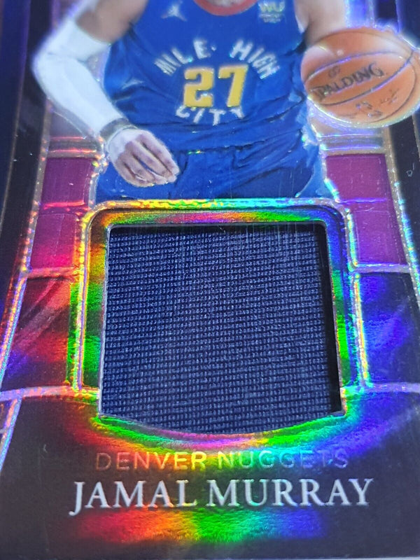 2020 Panini Select Jamal Murray #PATCH PURPLE /99 Game Worn Jersey