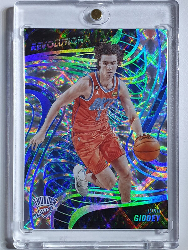 2022 Panini Revolution Josh Giddey #87 FUTURE FRAME /60 HOLO - Ready to Grade