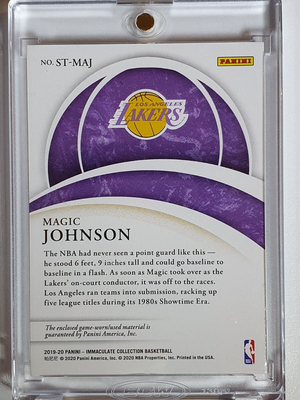 Magic Johnson orders Immaculate The Standard /49