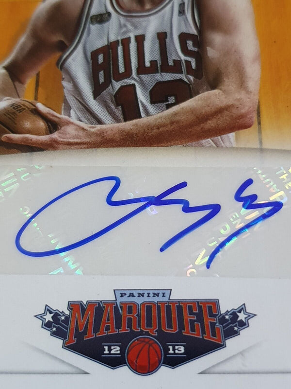 2012 Panini Marquee Luc Longley #19 AUTO Legends Autograph - Rare